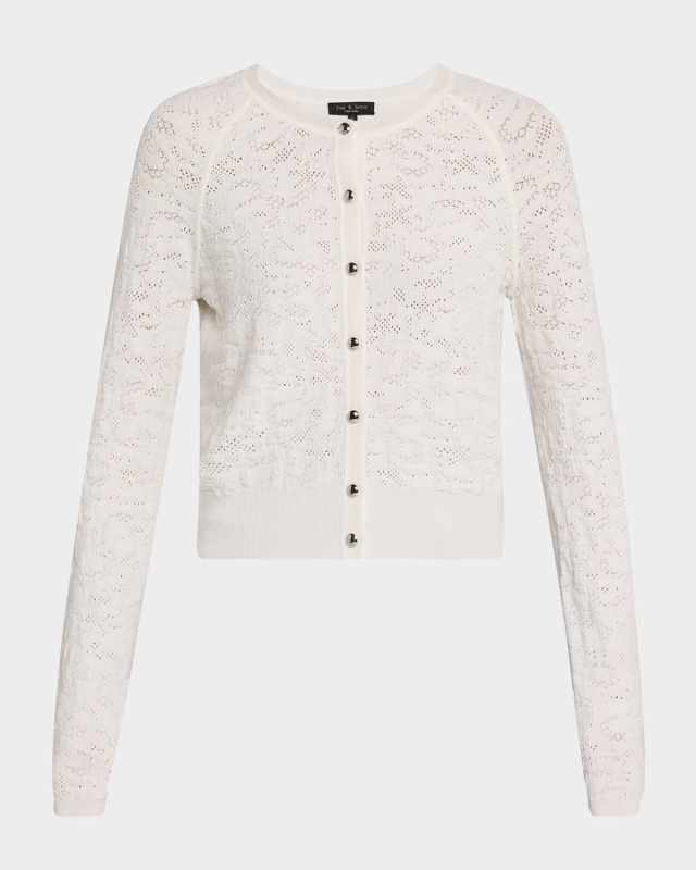 Lucia Lace Knit Cardigan